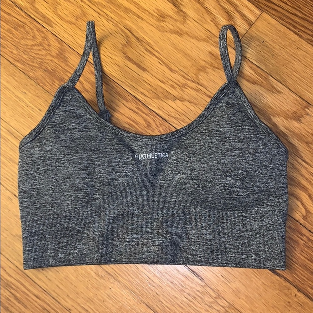 G Athletica Gray Sports Bra- Small